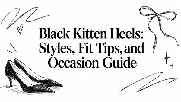 Black Kitten Heels: Styles, Fit Tips, and Occasion Guide