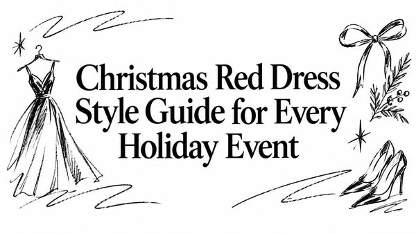 Christmas Red Dress Style Guide for Every Holiday Event
