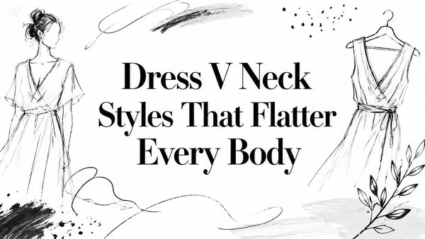 Dress V Neck Styles That Flatter Every Body
