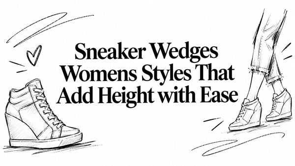 Sneaker Wedges Womens Styles That Add Height with Ease