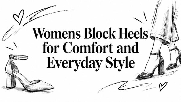 Womens Block Heels for Comfort and Everyday Style