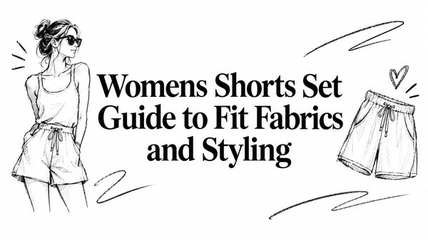Womens Shorts Set Guide to Fit Fabrics and Styling