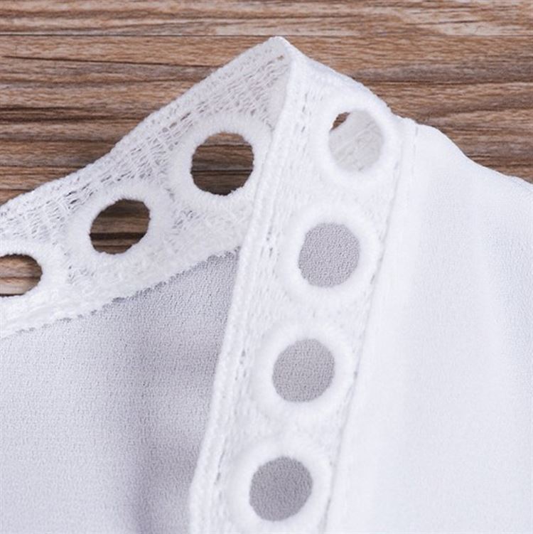 2023 AliExpress ebay hot style lace chiffon beach swimsuit blouse