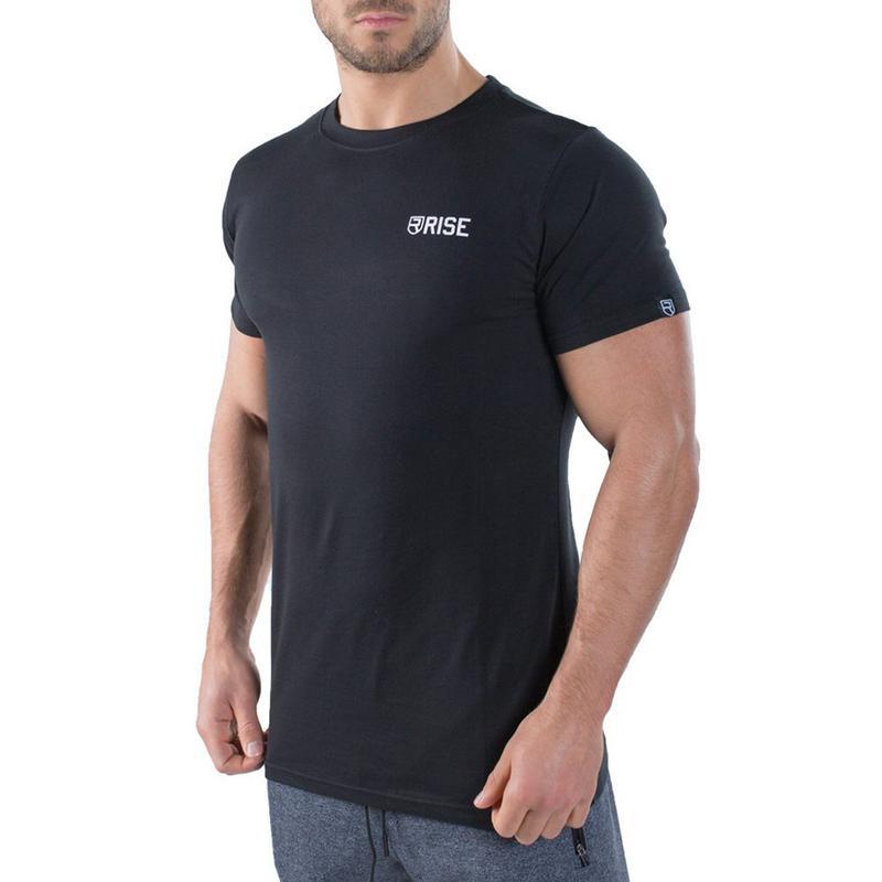 Muscle fitness brothers men's spring and summer running sports training cotton short-sleeved T-shirt AliExpress one dropshipping