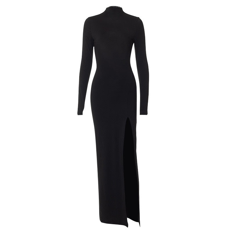 Cross-border foreign trade new women's clothing European and American hottie evening dress Amazon independent station sexy backless slit dress