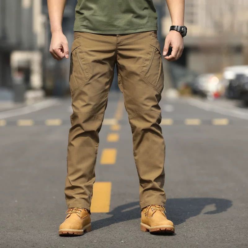 Outdoor multi-pocket travel wholesale wear-resistant assault pants X9 loose waterproof fishing mountaineering men's overalls trousers