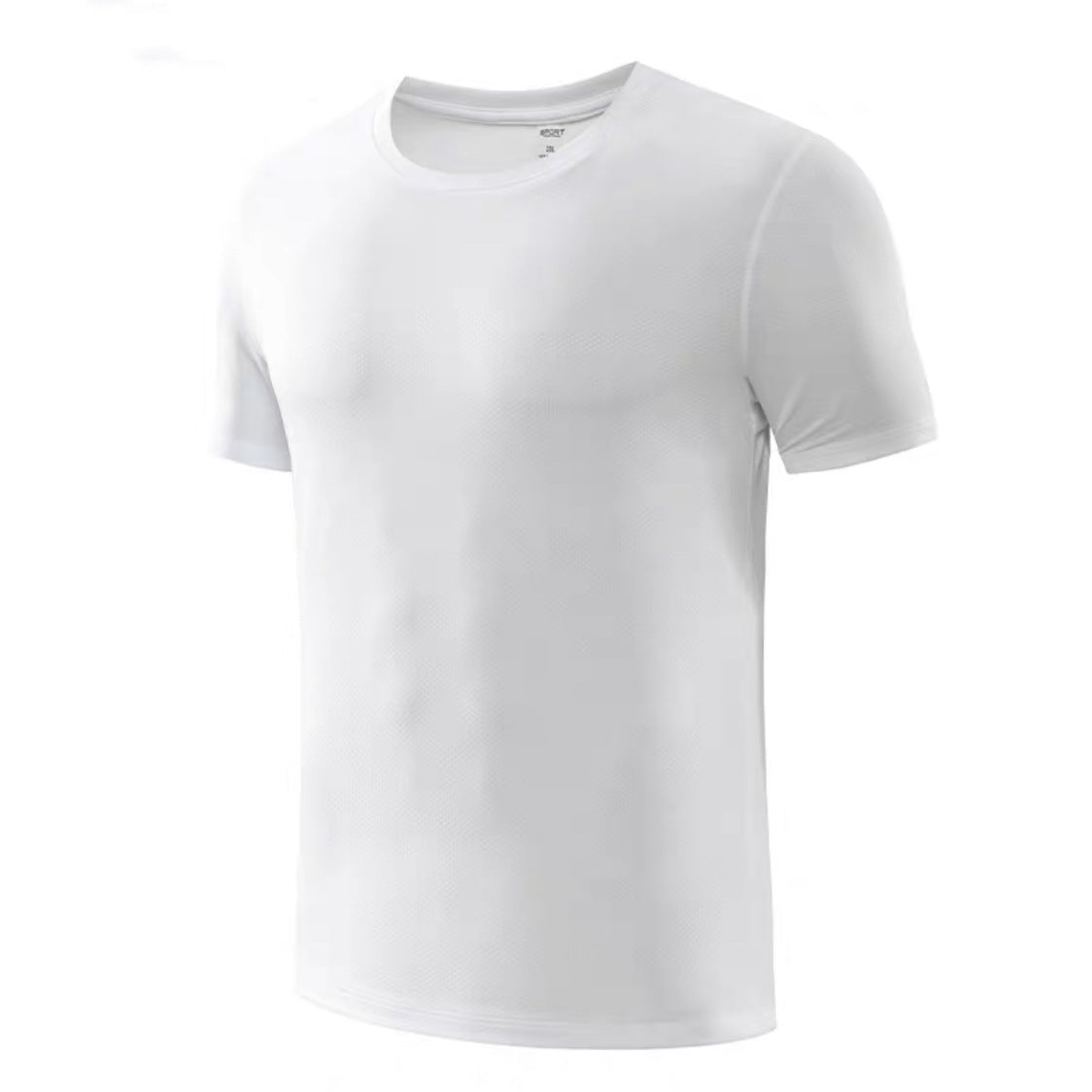 Men's Workout Shirts Lightweight Quick Dry T-Shirts Fishing Hiking Solid Color Mesh Breathable Loose Plus Size Melman Shirt