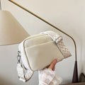 Fashion women's bags 2024 new cross-border foreign trade solid color PU messenger bag women's small bag ladies shoulder bag small square bag