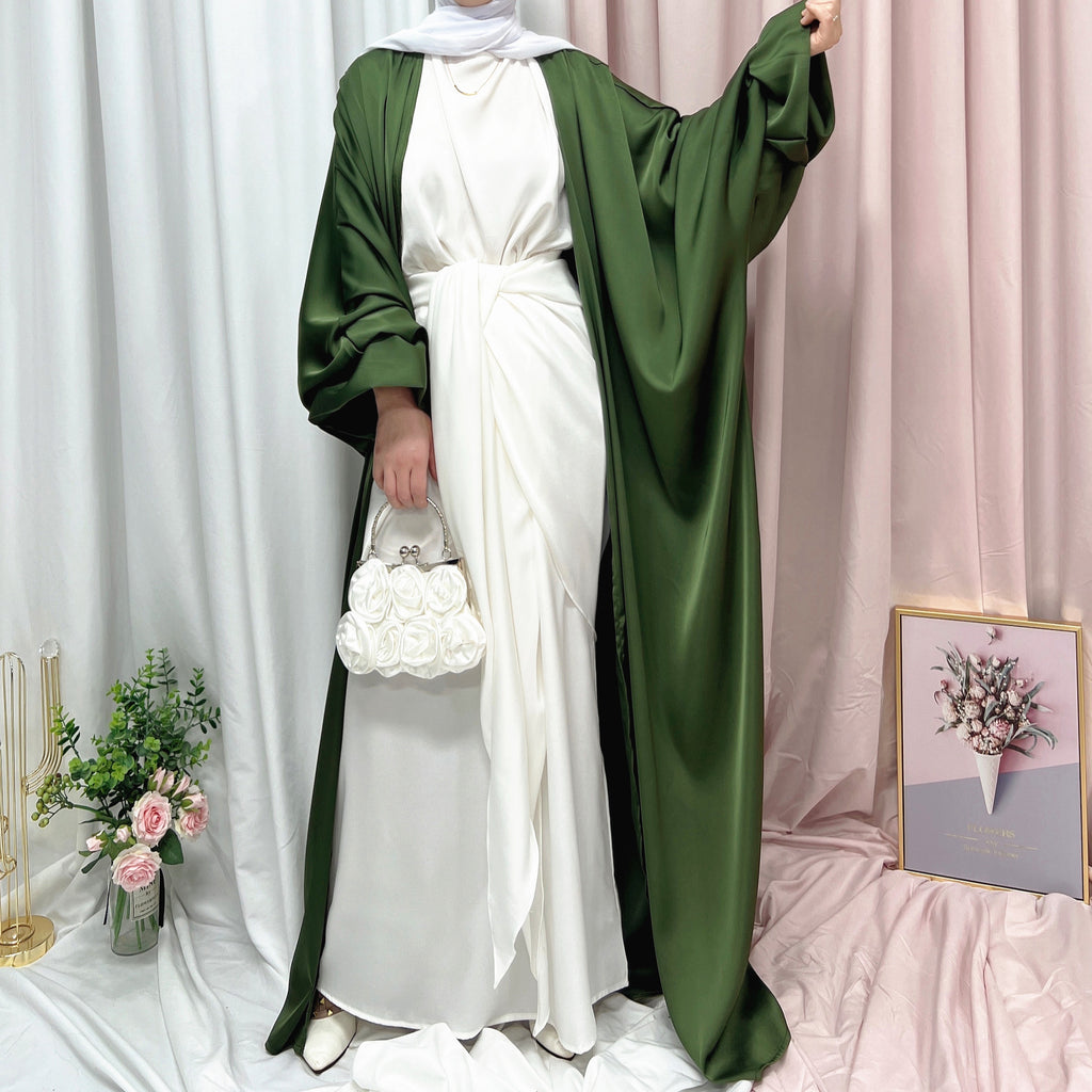 Loriya Amazon Puff Sleeve Cardigan, 2022 Summer Europe and America Dubai Elegant Dress LR490