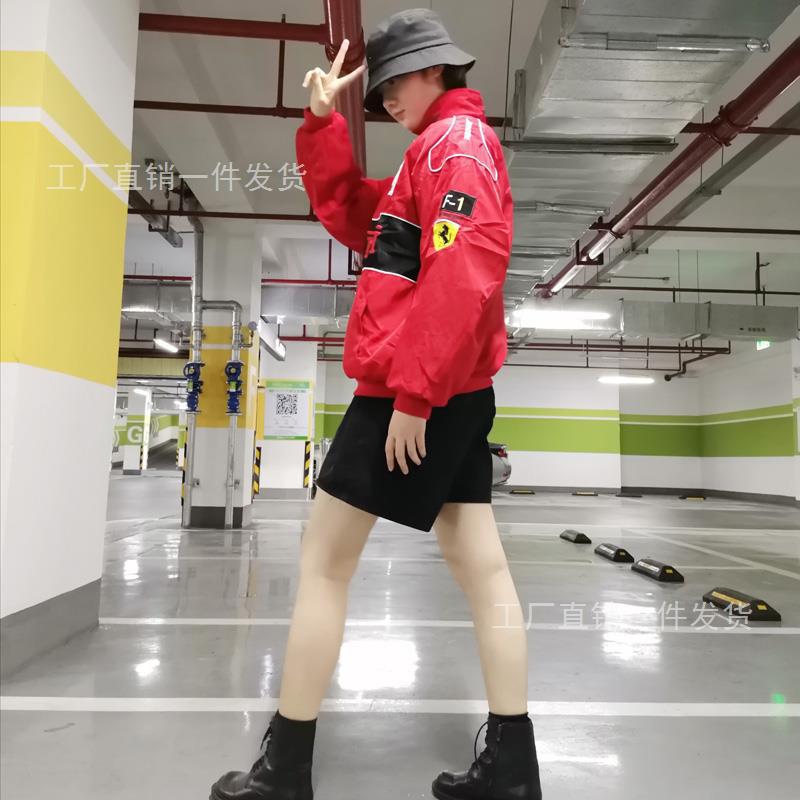 F1 racing suit motorcycle suit riding suit jacket jacket motorcycle team autumn and winter long-sleeved cotton coat men's full embroidery women's race
