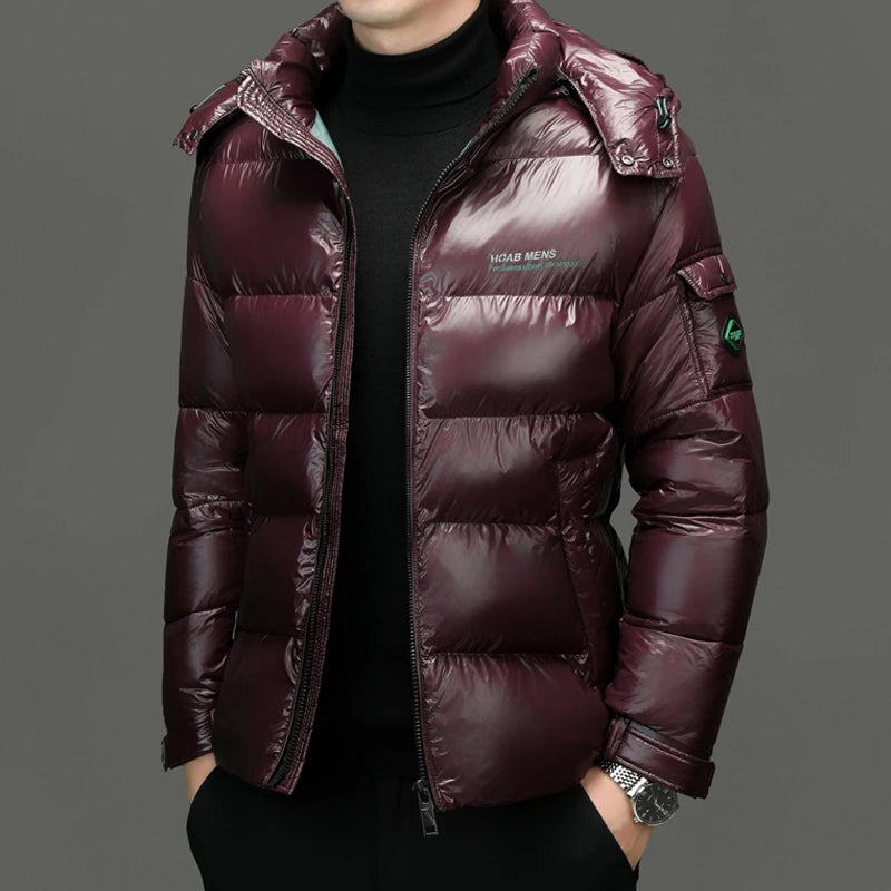 Winter Jacket Men Parkas Thicken Warm Coat Mens Hooded Fashion New Streetwear Waterproof Down Cotton Winter Puffer Jackets