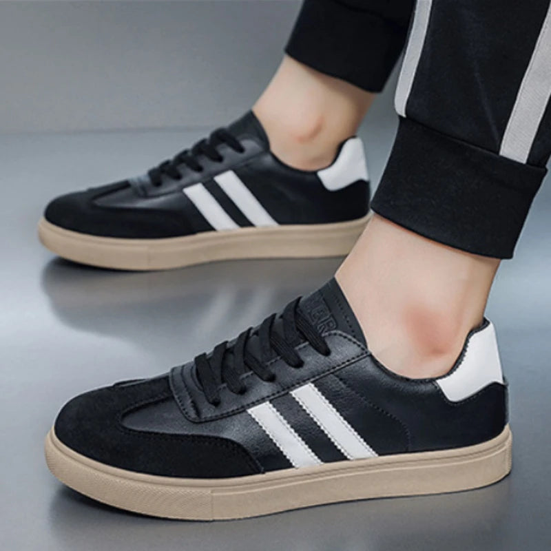 New retro men's casual sports shoes anti slip white shoes board shoes German Army Trainers shoe