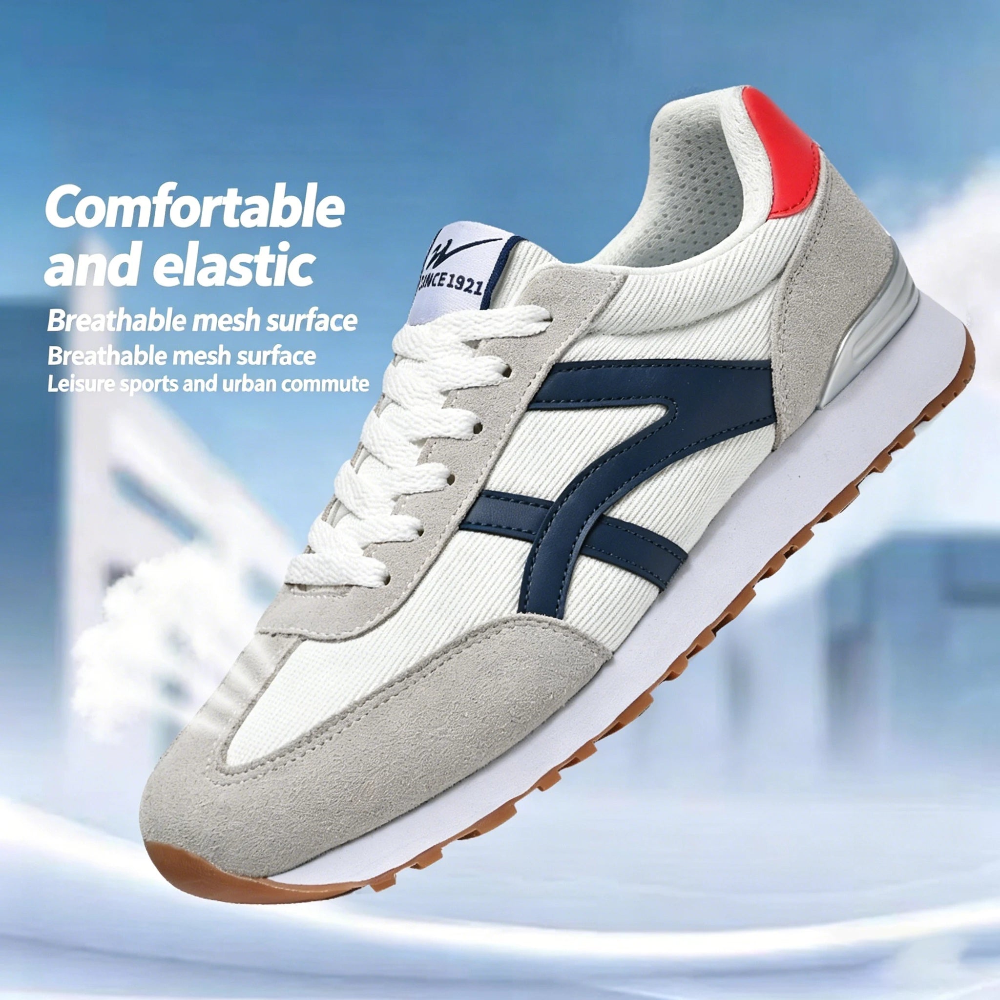 Men Casual BootsStreetStyleVintageRetroSpringNewArrivalLightweightBreathableNon-slipWearResistantDailyCommuteAll MatchStreetwear