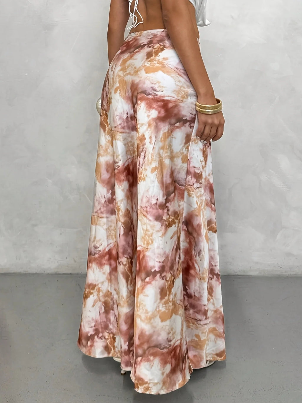 Women's Fashionable Long Halter Skirt Bodycon Midi Skirt Stylish Women's Clothing