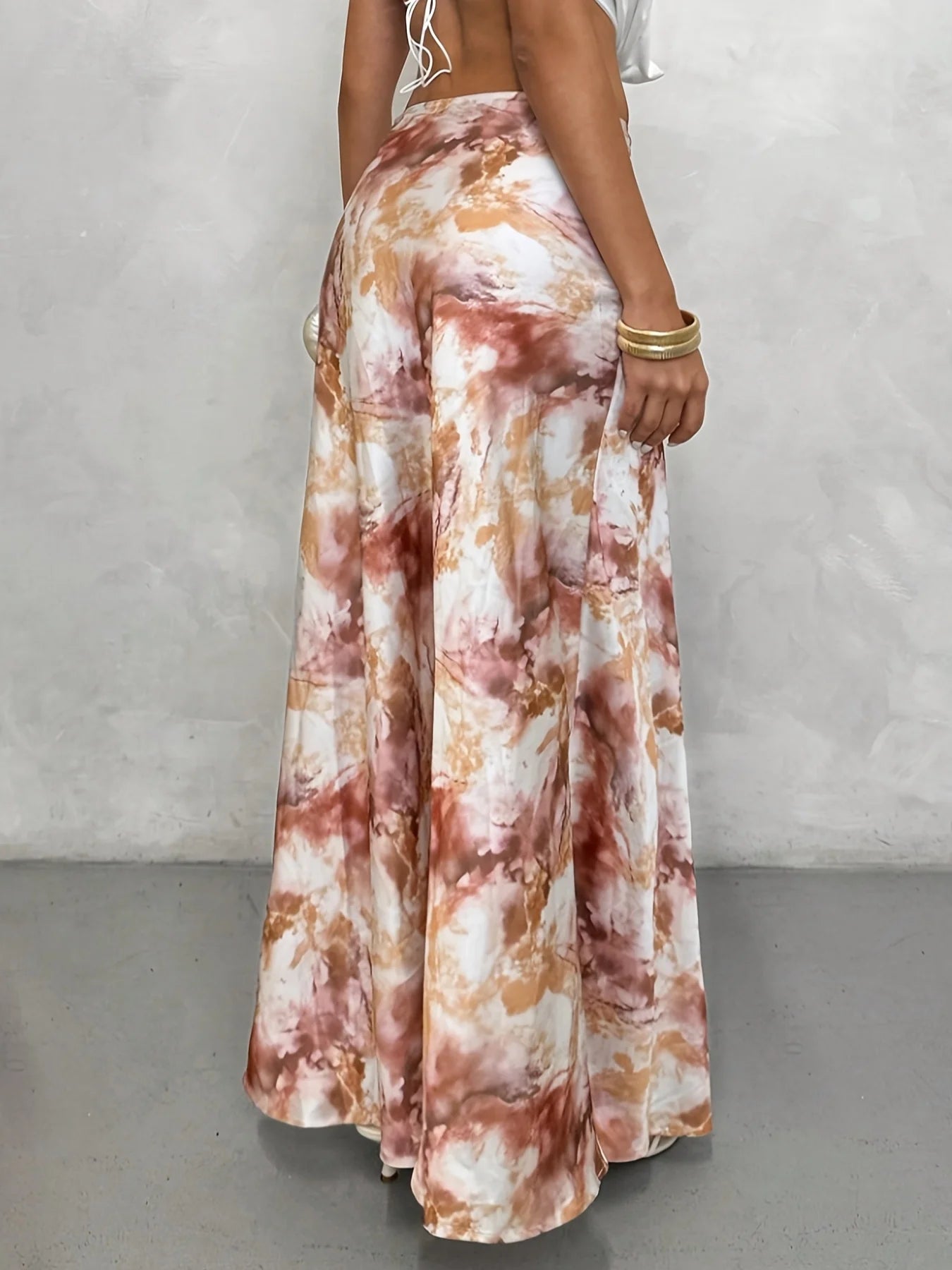 Women's Fashionable Long Halter Skirt Bodycon Midi Skirt Stylish Women's Clothing