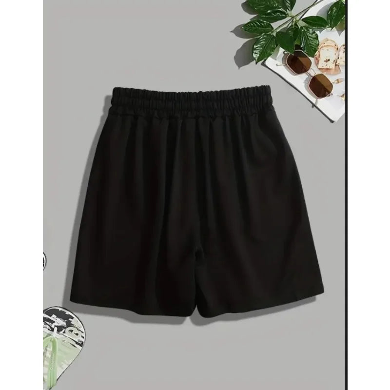 American Summer Style New Fashion Trend Men's Neutral Loose Street Style Sports Shorts
