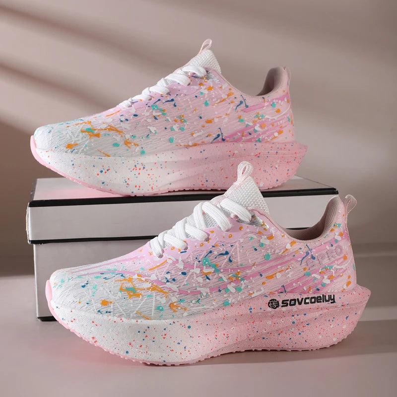 Marathon Men Running Shoes Breathable Lightweight Comfortable Casual Shoes Men Wear-resistant Low-top Comfort Sports Men running