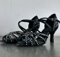 Diamond Latin Dance Shoes Women's High Heel Dancing Shoes